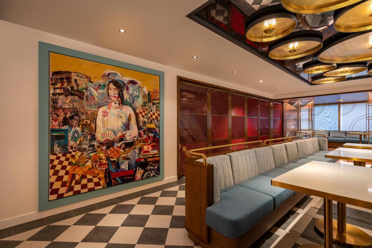 ฟิวชั่น ออริจินัล ไซง่อน เซ็นเตอร์ Hotel โฮจิมินห์ซิตี้ ภายนอก รูปภาพ The interior of the restaurant